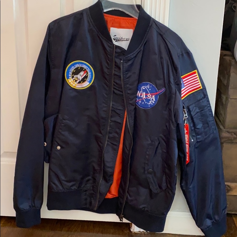 NASA pilot bomber jacket